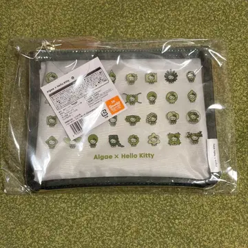오사카 간사이 만박 일본관 헬로키티 키티 Algae 조류 플랫 파우치