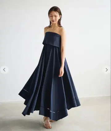 Aimeine 에메인 손수건 밑단 베어 원피스