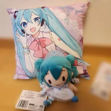 하츠네 미쿠 벚꽃 미쿠 쿠션&봉제 인형