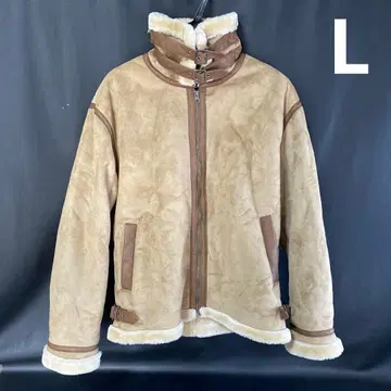 무스탕 플라이트 자켓 남성용 L 사이즈