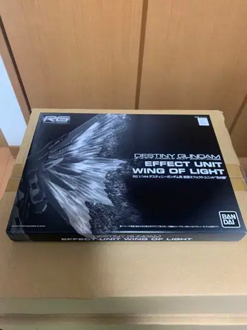 프리미엄 반다이 한정판 RG 데스티니 건담용 확장 이펙트 유닛 빛의 날개