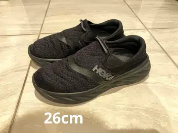 HOKA 리커버리 슬립온 블랙 26cm
