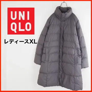 A4293 새상품급 UNIQLO 다운 자켓 XL 다크 브라운