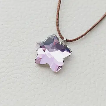 SWAROVSKI 스와로브스키 목걸이 꽃 플라워 크리스탈