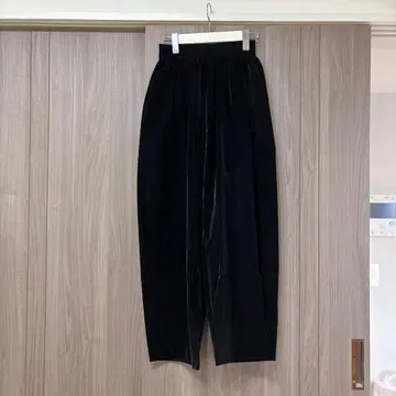 LOFT 블랙 와이드 팬츠