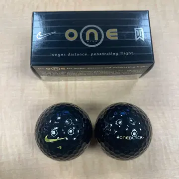 Nike ONE BLACK 골프공 2개 세트 (새상품) 블랙 컬러 골프공
