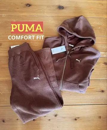 PUMA 여성용 상하의 셋업 [ 브라운 ]