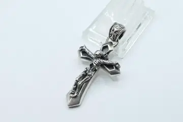 딜 디자인 리바이브 크로스 목걸이 탑 스컬