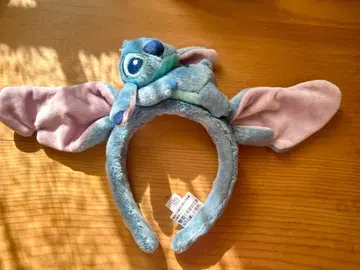 스티치 귀 달린 머리띠