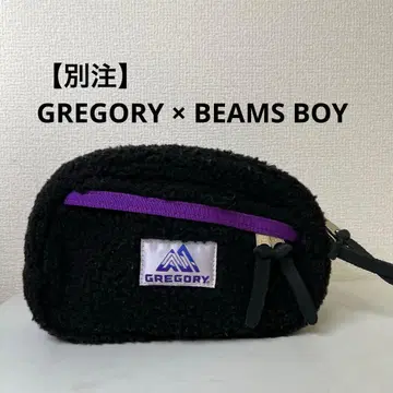 [ 별주 ] GREGORY x BEAMS BOY 보아 파우치 블랙