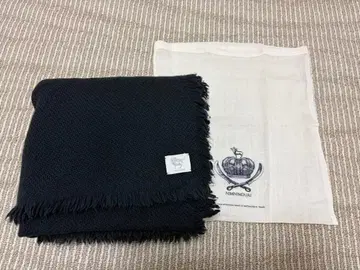 NMINMIDUAI 캐시미어 블랙 스톨 니무니무듀아이IENA