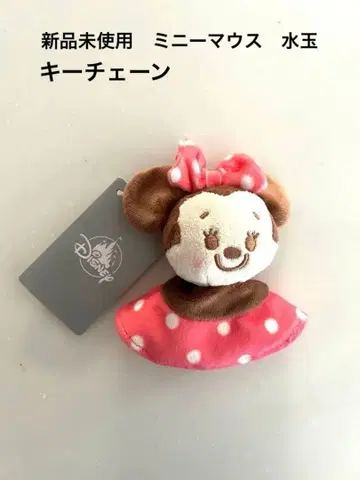 디즈니 스토어 플러시 키체인 테루테루보즈 Rain 미니 도트