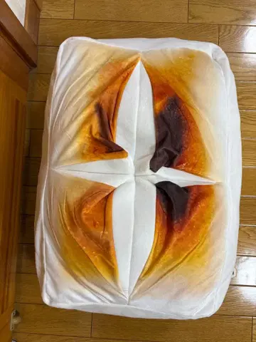 구운 떡 모양 쿠션 BIG 사이즈