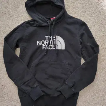 THE NORTH FACE 블랙 후드 부착 후드티 S/P