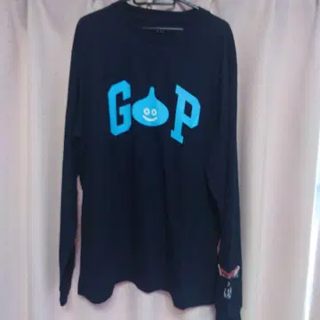 드래곤 퀘스트 x GAP 긴팔 티셔츠(L)