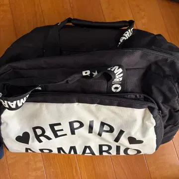 REPIPI ARMARIO 보스턴 백 대용량 블랙