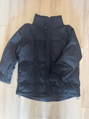 블랙 다운 자켓