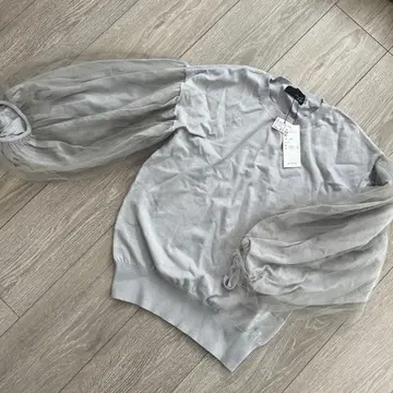 새상품 그레이 니트 grand table