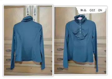 새상품 Ozz On 속기모 티셔츠 차콜 그레이 가을/겨울