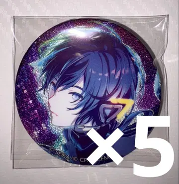 프로세카 KAITO 글리터 캔뱃지 46c