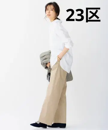 23구 코튼 개버딘 치노 팬츠