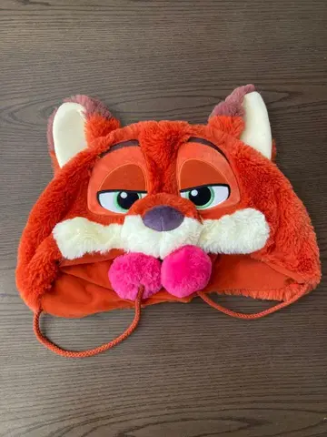 디즈니 주토피아 닉 팬캡