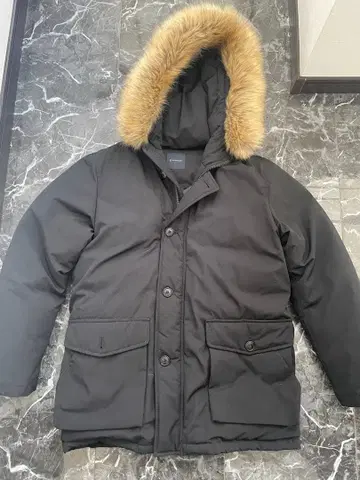 RAGEBLUE 블랙 다운 자켓