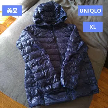 유니클로 울트라 라이트 다운 XL 네이비