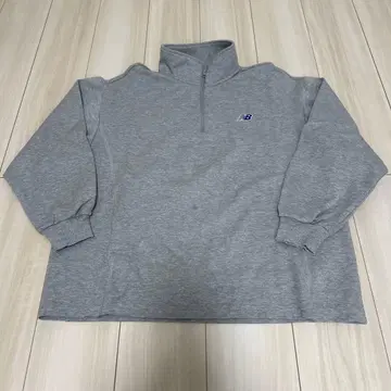뉴발란스 하프 지퍼 롱 슬리브