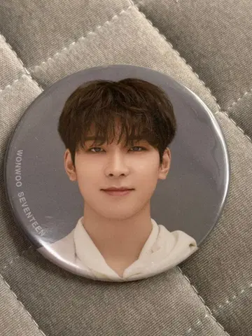 SEVENTEEN 원우 HARE 캔 배지