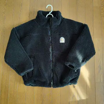 ROXY 블랙 플리스 자켓 S/M