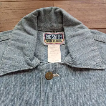 BigSmith 80s 90s 미국제 커버올 자켓 헤링본 트윌