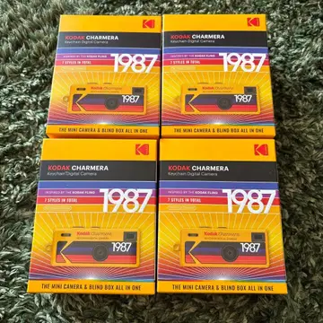 새상품 Kodak Charmera 키체인 디지털 카메라 미개봉품 4개