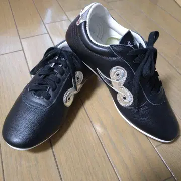 태극권 신발 천연 가죽 23cm