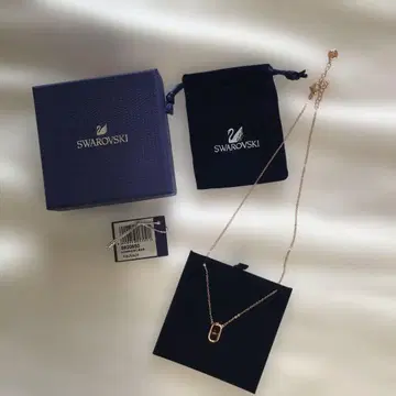 미사용 새상품 스와로브스키 목걸이