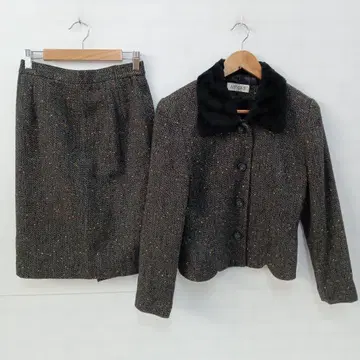 11.21 S362P 빈티지 셋업 울 혼방 M