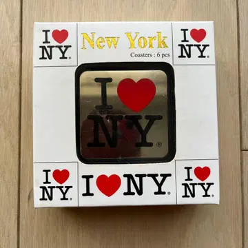 I LOVE NY 코스터 6개 세트