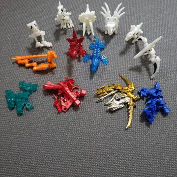 뼈뼈공룡 8체 + 부품