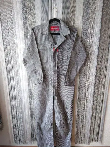 HUMMER 체크 무늬, 하운드투스, 워크 오버롤 S 사이즈