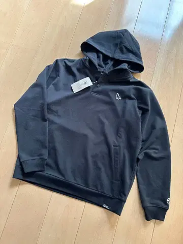 잭 울프 스킨 후드 맨투맨 블랙 미사용 새상품