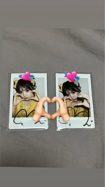 후루사와 리사 폴라로이드 사인 포함