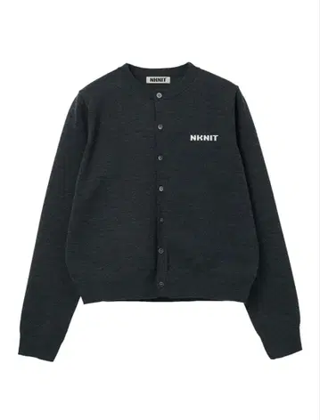 NKNIT 가디건 차콜 1