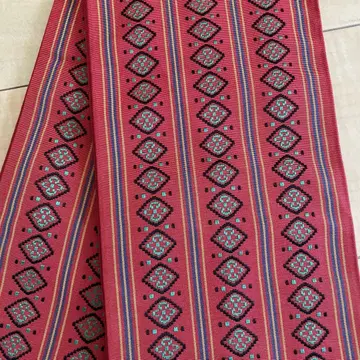 순수 실크 하카타 직조 반폭 오비 리버서블