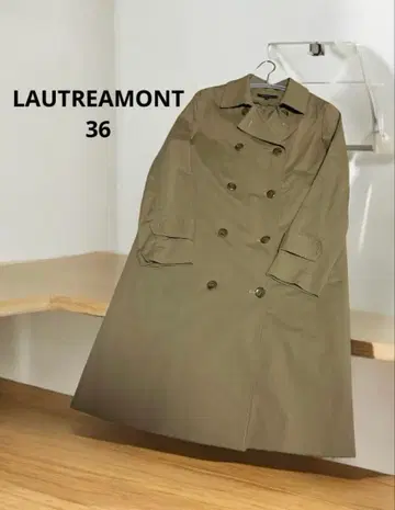 LAUTREAMONT 로트레아몽 트렌치코트 라이너 포함 36