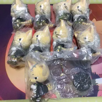 샤먼킹 Fluffy Puffy 마사무네 피규어 9체