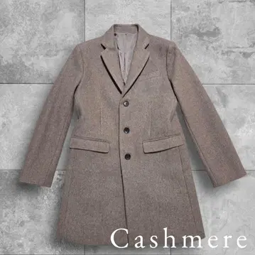 STUDIOUS 캐시미어 혼방 체스터 코트 0 사이즈 베이지 계열