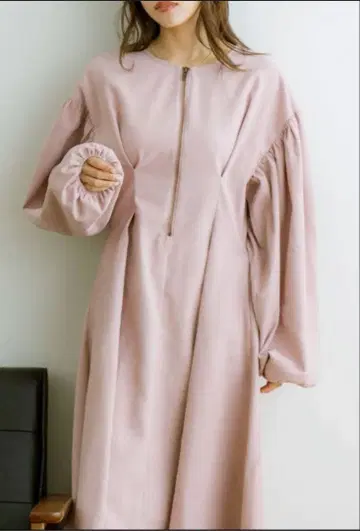 기모 트윌 2way 턱 원피스 [만짱 콜라보]