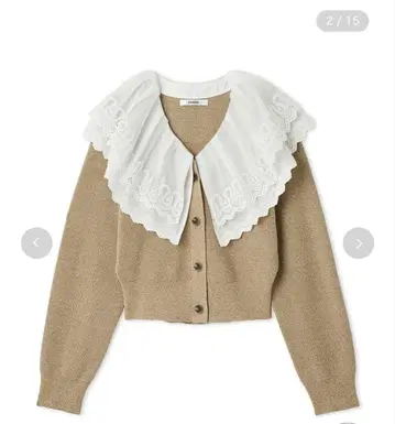 스나이델 레이스 칼라 니트 풀오버