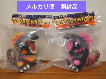 고질라 바이닐 아트 카게마루 디자인 노멀 핑크 세트