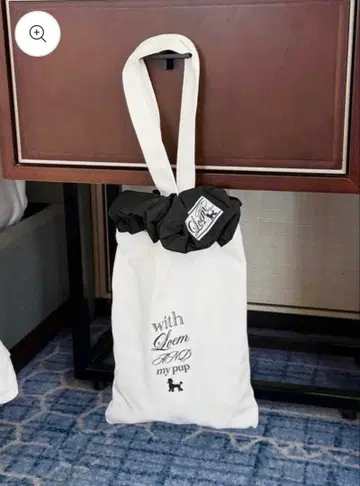 LOEM 헤어 웨어 스크런치 토트백 로엠